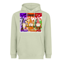 Matcha happy hallothanksmas gnomies Heavyweight Hoodie - MaliasSmallBusiness