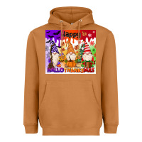 Meerkat happy hallothanksmas gnomies Heavyweight Hoodie - MaliasSmallBusiness