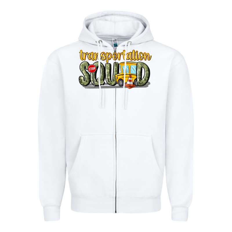 Transportation Squad Zipper Hoodie by MaliasSmallBusiness | Teevron