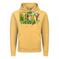 Vintage Mustard st patricks day one lucky nurse Vintage Hoodie - Neo Western
