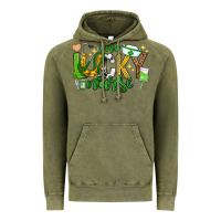 Vintage Olive st patricks day one lucky nurse Vintage Hoodie - Neo Western
