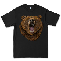 Black bear head Premium Tee - BarkalooDesign