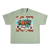 Oil Green camp life Urban Heavy Tee - JahusDesignShop