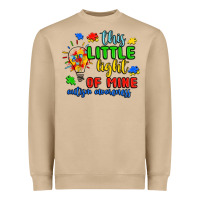 Mushroom this little light of mine autism awareness Heavyweight Sweatshirt - JahusDesignShop