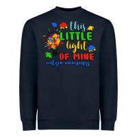 Navy this little light of mine autism awareness Heavyweight Sweatshirt - JahusDesignShop