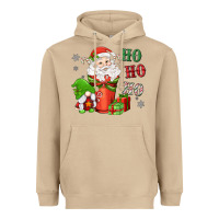 Mushroom ho ho ho gnome santa coffee cup Heavyweight Hoodie - MaliasSmallBusiness