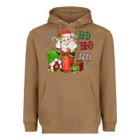 Toasted Coconut ho ho ho gnome santa coffee cup Heavyweight Hoodie - MaliasSmallBusiness