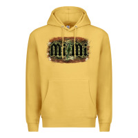 Antique Gold Camouflage Patterned Mimi Tried Premium Hoodie - Bettercallsaul