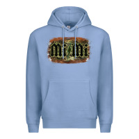 Colony Blue Camouflage Patterned Mimi Tried Premium Hoodie - Bettercallsaul