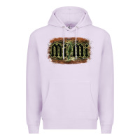 Lilac Camouflage Patterned Mimi Tried Premium Hoodie - Bettercallsaul