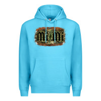 Ocean Blue Camouflage Patterned Mimi Tried Premium Hoodie - Bettercallsaul