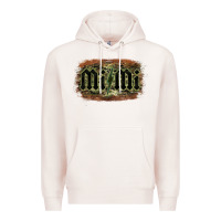 Pale Pink Camouflage Patterned Mimi Tried Premium Hoodie - Bettercallsaul