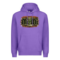 Purple Camouflage Patterned Mimi Tried Premium Hoodie - Bettercallsaul