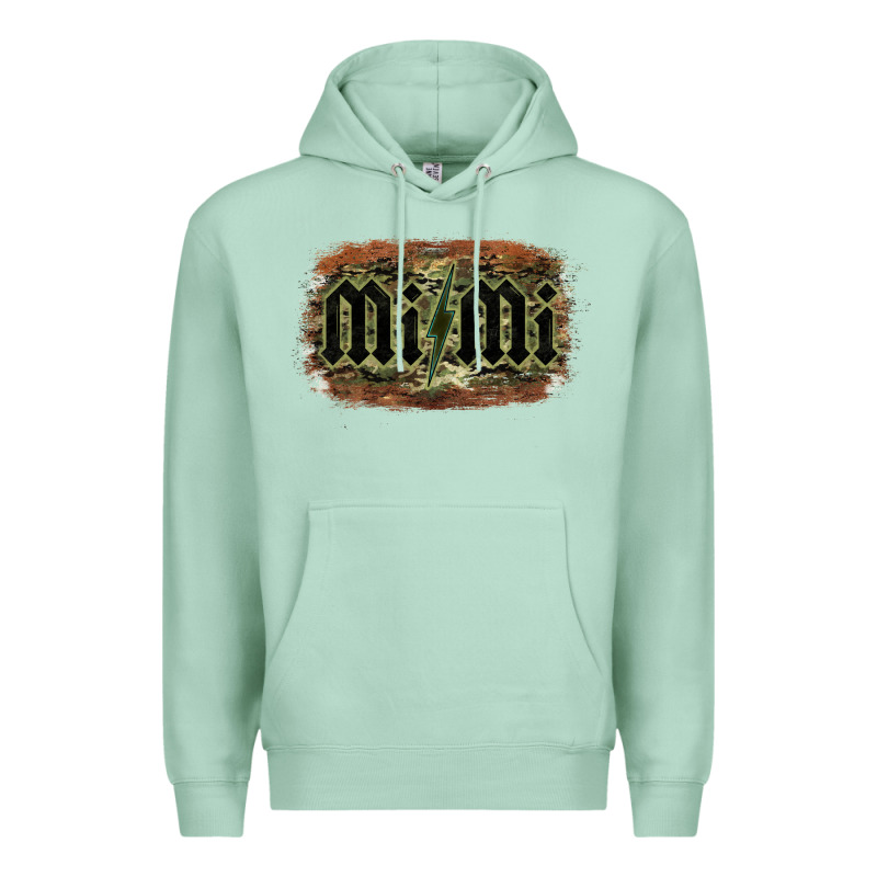 Camouflage Patterned Mimi Tried Premium Hoodie by Bettercallsaul | Teevron
