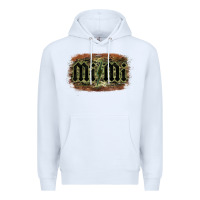 White Camouflage Patterned Mimi Tried Premium Hoodie - Bettercallsaul