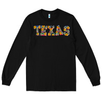 Black texas serape sunflower Long Sleeve Tee - AdoDesignShop