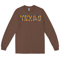 Chestnut texas serape sunflower Long Sleeve Tee - AdoDesignShop