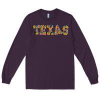 Plum texas serape sunflower Long Sleeve Tee - AdoDesignShop