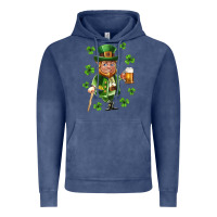 Vintage Denim st patricks elf Vintage Hoodie - Neo Western