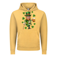 St Patricks Elf Vintage Hoodie | Teevron
