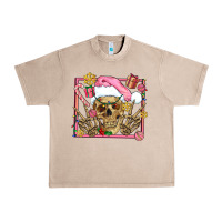 French Oak pink christmas skeleton Urban Heavy Tee - AdoDesignShop