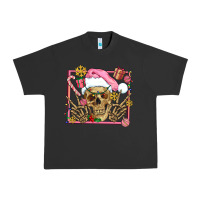 Pink Christmas Skeleton Urban Heavy Tee | Teevron