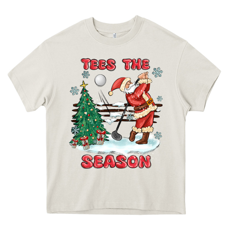 The Season Golf Heavy Core Tee by MaliasSmallBusiness | Teevron