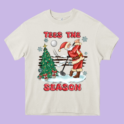 The Season Golf Heavy Core Tee Designed By Maliassmallbusiness