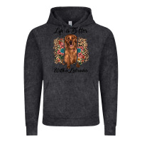 Vintage Black life is better with a labrador Vintage Hoodie - JahusDesignShop