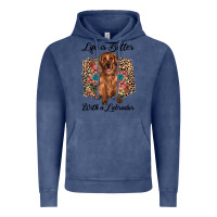 Vintage Denim life is better with a labrador Vintage Hoodie - JahusDesignShop