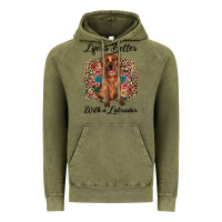 Vintage Olive life is better with a labrador Vintage Hoodie - JahusDesignShop