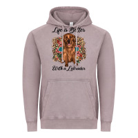 Life Is Better With A Labrador Vintage Hoodie | Teevron
