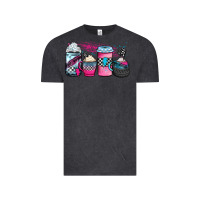 Vintage Black racing coffee cups Vintage Tee - JahusDesignShop