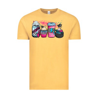 Vintage Mustard racing coffee cups Vintage Tee - JahusDesignShop