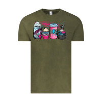 Vintage Olive racing coffee cups Vintage Tee - JahusDesignShop