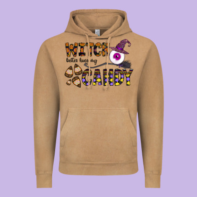 Witch Better Have My Candy Vintage Hoodie Designed By Cowhidedigitalart