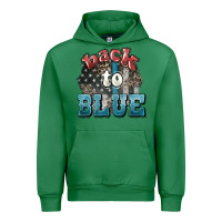 Emerald Back to blue 4th of july Urban Hoodie - HowdyJamesFarm