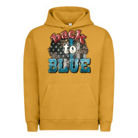 Pigment Peanut Butter Back to blue 4th of july Urban Hoodie - HowdyJamesFarm