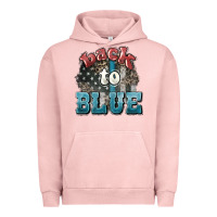 Pigment Salmon Back to blue 4th of july Urban Hoodie - HowdyJamesFarm