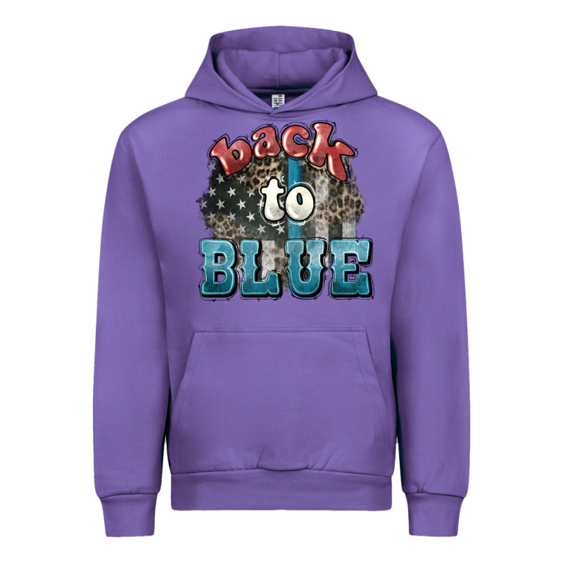Back To Blue 4th Of July Urban Hoodie by HowdyJamesFarm | Teevron