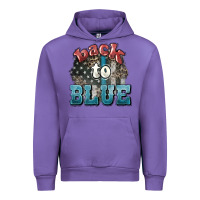 Tulip Back to blue 4th of july Urban Hoodie - HowdyJamesFarm