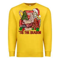 Lemon Tis The Season Christmas Cakes Truck Premium Sweatshirt - BundleAndBundleShop