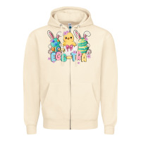 Sandshell i am eggtra Zipper Hoodie - MaliasSmallBusiness
