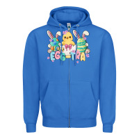 True Royal i am eggtra Zipper Hoodie - MaliasSmallBusiness