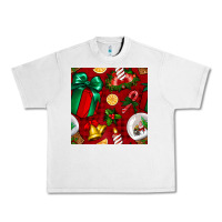 Lunar Rock christmas snow globe seamless pattern Urban Heavy Tee - BundleAndBundleShop