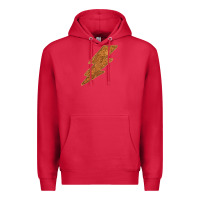 Cardinal Western Vintage Pattern Lightning Premium Hoodie - Bettercallsaul