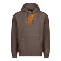Coffee Western Vintage Pattern Lightning Premium Hoodie - Bettercallsaul