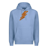 Colony Blue Western Vintage Pattern Lightning Premium Hoodie - Bettercallsaul