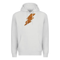 Dove Grey Western Vintage Pattern Lightning Premium Hoodie - Bettercallsaul