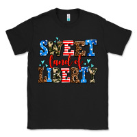 Black sweet land of liberty Classic Tee - AdoDesignShop
